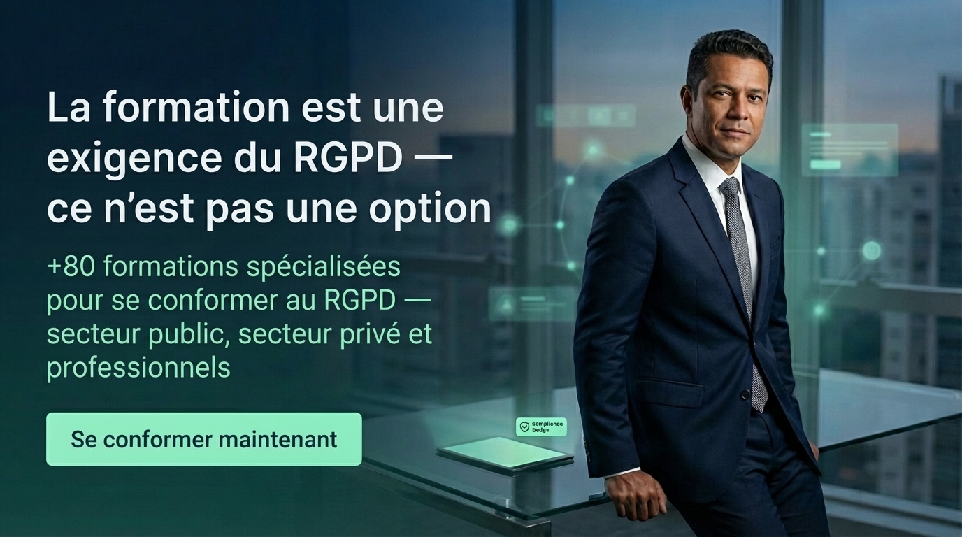 Cours de conformité RGPD et IA sur la plateforme Academy